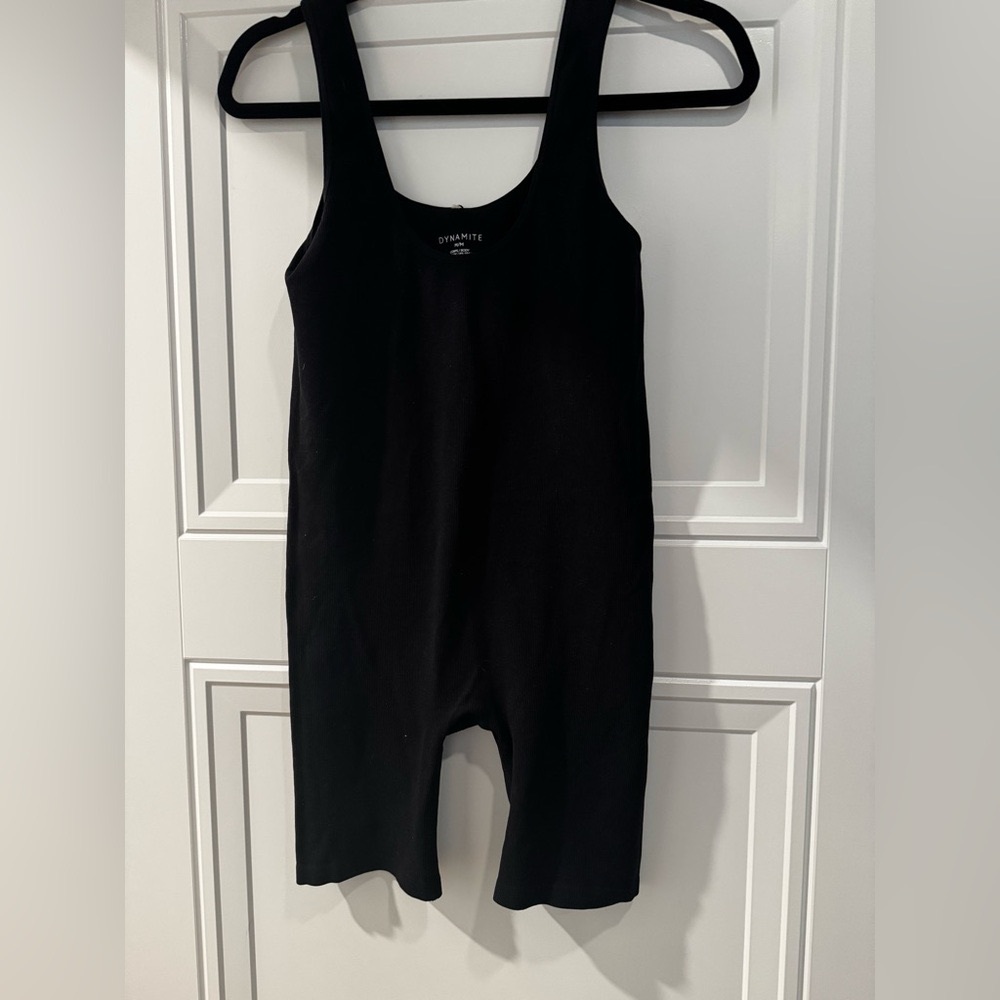 Brand new seamless ribbed romper